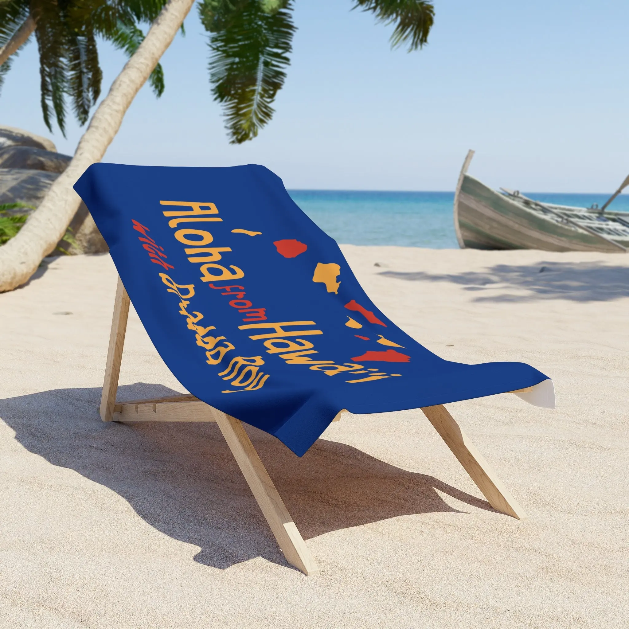 Aloha Beach Towel 🌺🌊☀️