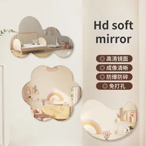 Full-length Mirror Landing Home Net Red Ins Bedroom Photo Dressing Acrylic Soft Mirror