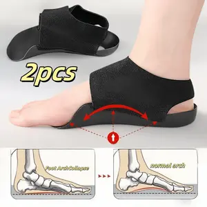 High Elastic Comfort Insoles, Strong Arch Support & Heel Cushioning, Breathable Sweat-Wicking Fabric, Durable Non-Deforming, Fits Most Shoes