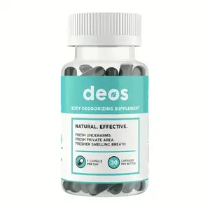 Advanced Full Body Deodorant Supplement linternal Odor Control for Men & Women, Gut Health, Skin Health, Detox& Digestion Support| Multi Pack Freshness Support