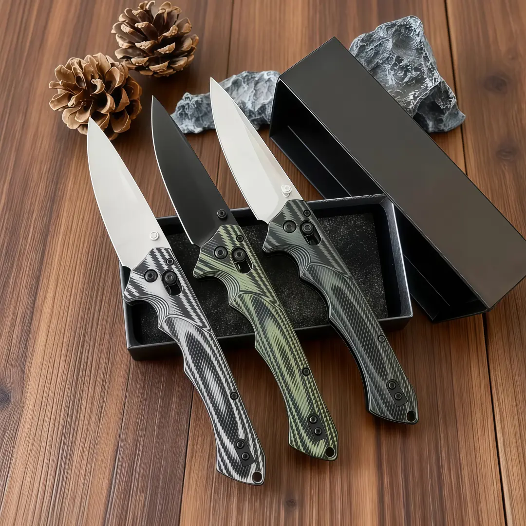 1401 Safe Lock Folding Knife, Non-Slip Grip, Sharp Rust-Proof Stainless SteelBlade, Versatile Daily Use Tool