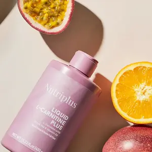 FARMASI NUTRIPLUS L-CARNITINE PLUS ORANGE & PASSION FRUIT Vit B6 450ml 15.22oz