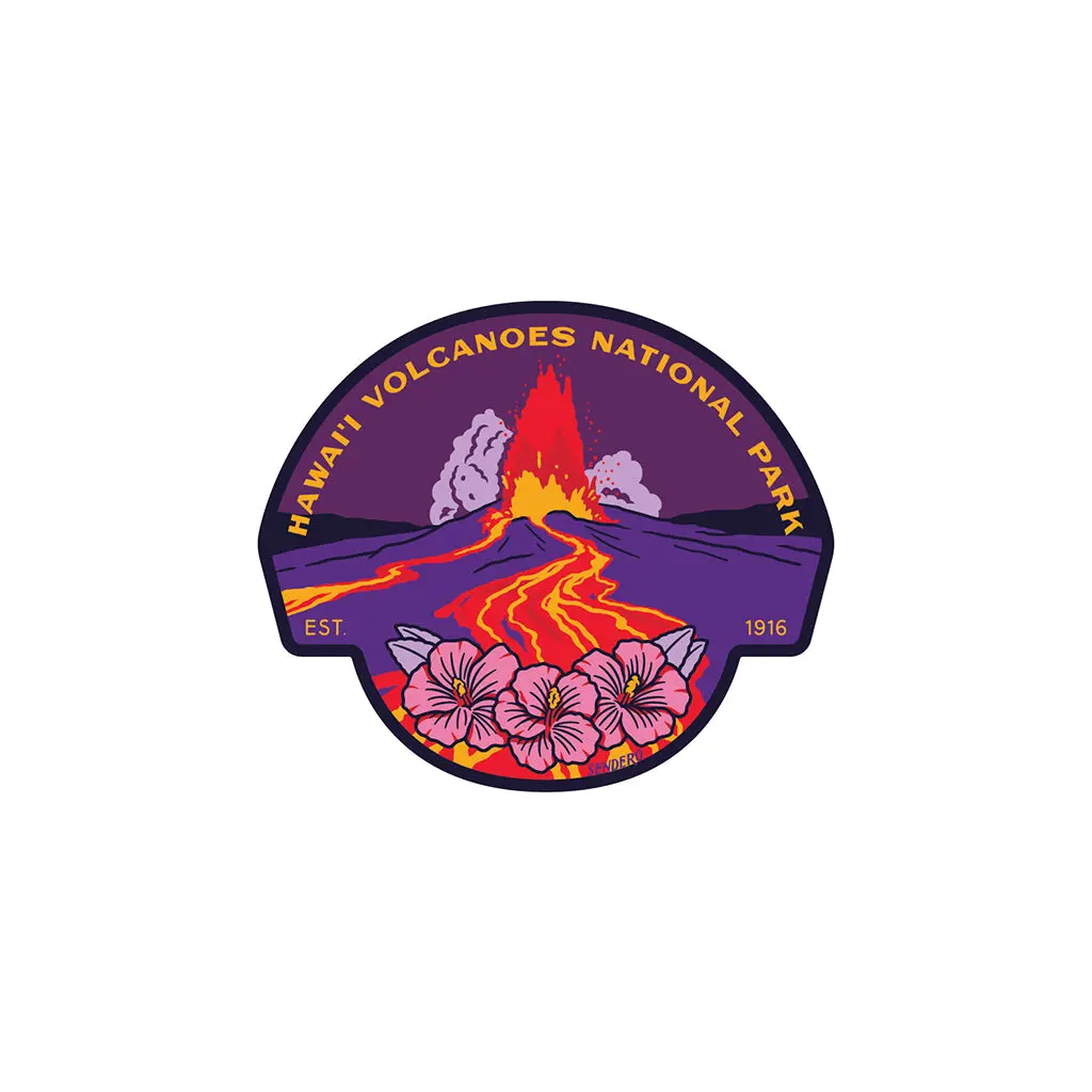 Hawai'i National Park Sticker
