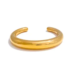 Statement Gold - Dome Cuff Bracelet