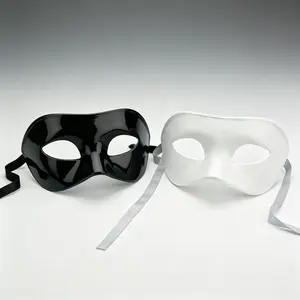 2 Piece Ballroom Mask Set, Thick Flat Head Party Atmosphere Costume Props Party Favor, Unisex Sexy Masquerade Masks