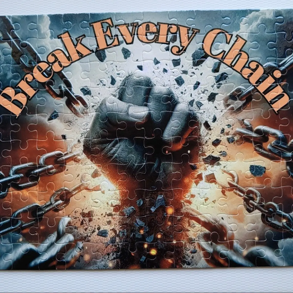 Break Every Chain Puzzle - A Fun Game for All Ages - Perfect for Cognitive Development and Puzzle Engagement