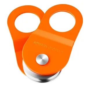 【Summervibes】VEVOR 10 T Winch Snatch Block,  22,000 lbs Capacity Block and Tackle Pulley System, Work with 0.4" - 0.55" Rope, Winch Hook Accessories, Heavy Duty Offroad Recovery Accessory for Truck Tractor ATV UTV