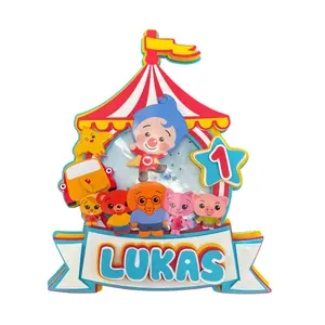 CAKE TOPPER PLIM PLIM Diy Birthday