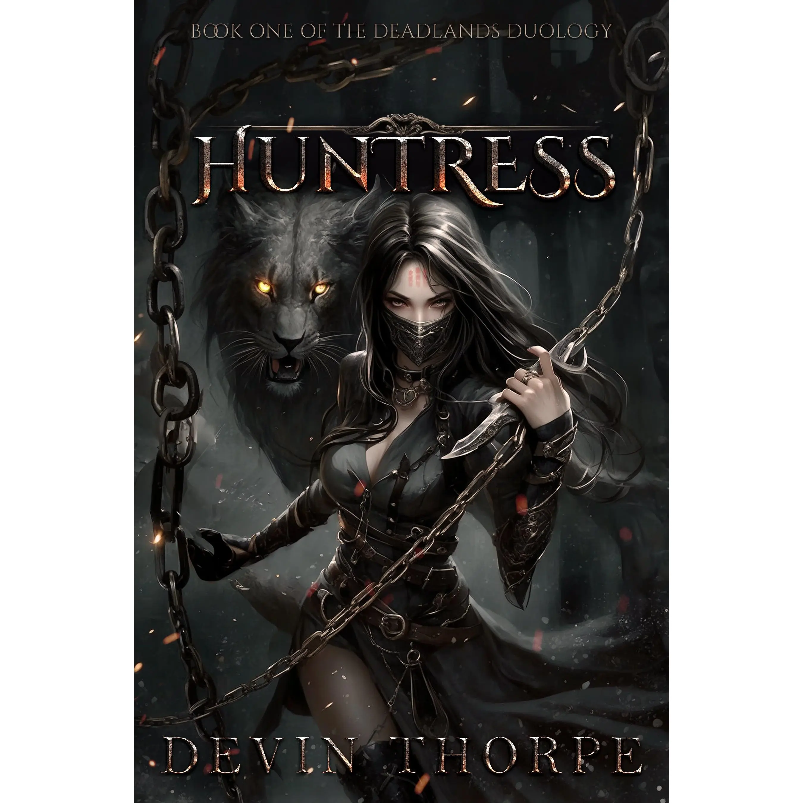 Signed Huntress Paperback: A Werewolf & Vampire Grimdark Fantasy