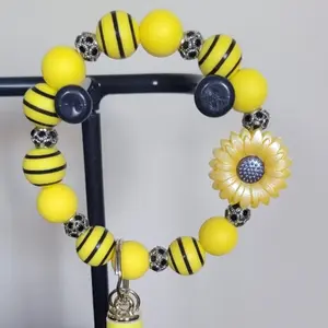 Designer Beaded Wristlets/Keychains