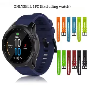 22mm QuickFit Silicone Watch Band Soft Breathable Replacement Strap For Garmin Smart Watch Accessories
