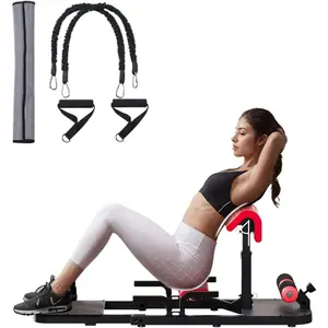 Hip Thrust & Squat Machine for Home – Multi-Function Glute Builder, Leg & Core Strengthening Equipment – Adjustable Sissy Squat, Hip Thrusts, Squat Assist Machine for Home Gym
