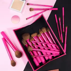 Professional Makeup Brush Set with Storage Box, 21pcs/set Makeup Brush Kit & Storage Box, Professional Makeup Tools for Women, Glam Cosmetic, Makeup Brushes Kits