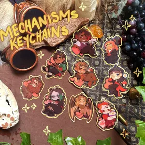 Mechanisms Acrylic Keychains