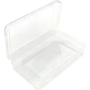 Large Capacity Clear Pencil Case, Plastic Pencil Boxes Stackable Design, Supply Boxes for School Classroom,1 Pack