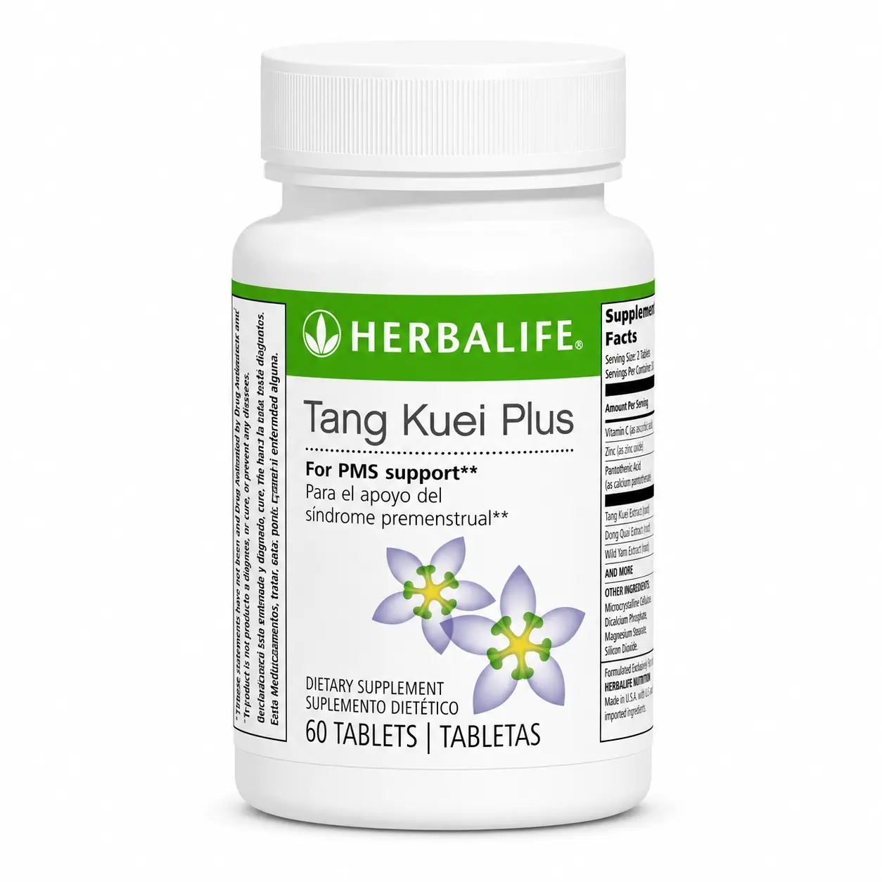 Herbalife Tang Kuei Plus Natural Herbal Supplement - 60 Tablets, Women’s Daily Balance Support, Dong Quai Herbal Supplements