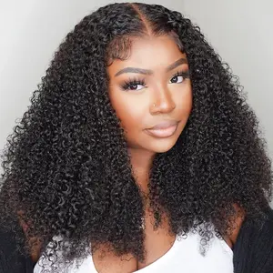 【NEW IN】FORGIRLFOREVER 180% Density 7x5 Pre Cut Kinky Curly Wig Ready To Wear And Go Glueless Wigs Human Hair Lace Front Closure Wigs Beginner Friendly