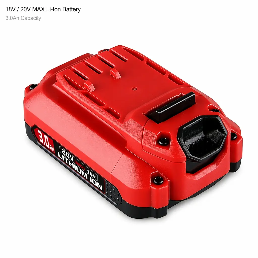 Craftsman V20 20V MAX 3.0Ah (3000mAh) Lithium-ion Replacement Battery for Outdoor Tools, Compatible with Full Craftsman Family & CMCB201 CMCB202 CMCB204 CMCB205 Cordless Power Tools, Batteries