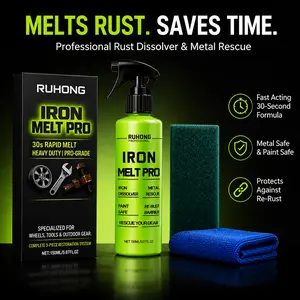Fast Acting Brake Dust Iron Remover Automotive Rust Removal Spray  Restores Metal Surface Safe Formula for All Paint Wheel and Rim