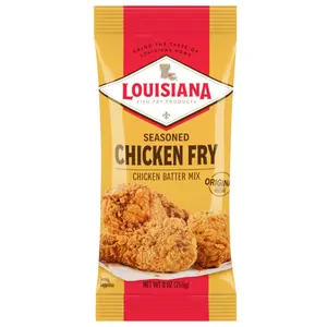 Louisiana Fish Fry Products Seasoned Chicken Fry Batter Mix 9 oz.