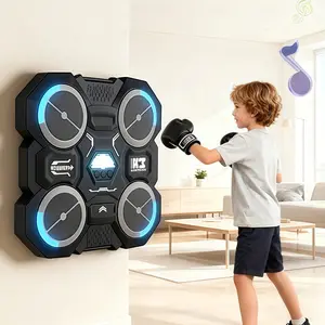 Smart Boxing Machine for Ages 3+, Parent-Child Interaction, Home and Outdoor Use, Easy Installation, Includes Punching Gloves, Battery Not Included