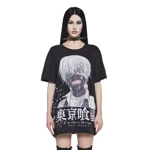 Ken Kaneki Oversized Graphic Tee