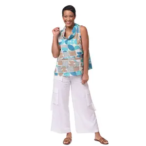 Tulip Calista Cargo Pant Womens Pants in White