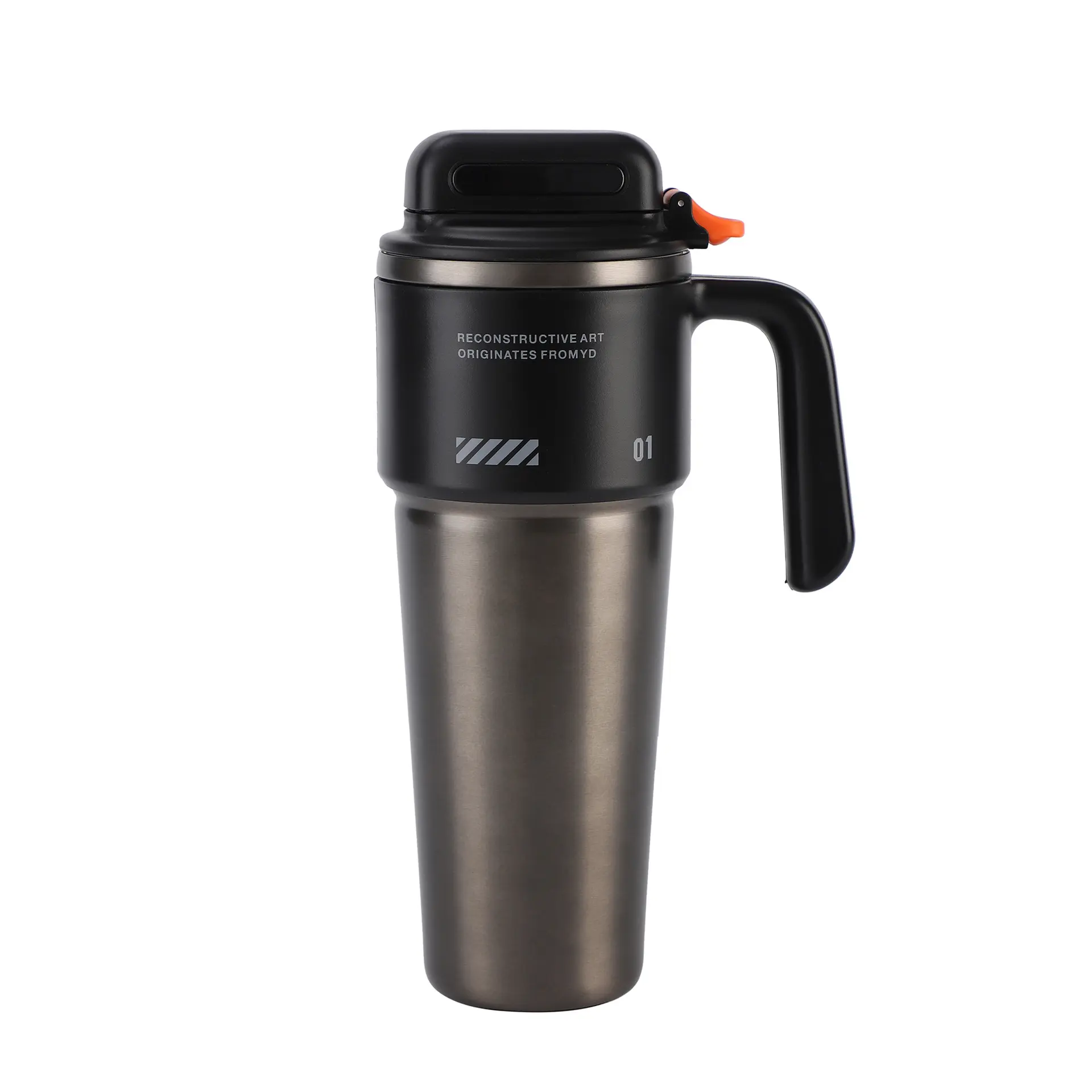 32oz Premium Stainless Steel Insulated Travel Tumbler Vacuum Flask - Summer New, Portable, Leak-Proof, Durable, Long Cold Retention Water Bottle, Upright Bottle Vacuum Flask, Ideal Gift for Athletes, Water Bottles, Travel Tumbler Vacuum Flasks