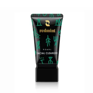 Redmint Pearl Facial Cleanser | TCM-Inspired Gentle Daily Face Wash with Rice Water, Pearl & Goji | Nourishing Cleanser for All Skin Types | 50ml