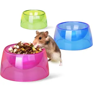 Hamster Food Bowl,Small Animals Food Water Bowl,Water Feeder Container, Hamster Bowls Dwarf Hamsters Food Bowl,Feeding Bowl for Dwarf Hamsters,Mice,Small Animals 3pcs