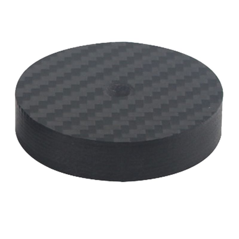 Carbon Fiber Speaker Isolation 40x10mm Spikes Base Pad Speaker Stand Feet HiFi AMP Speaker Pad