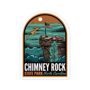 Chimney Rock State Park - Vinyl Sticker