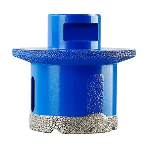 LOZLIN Double Layer Diamond Drill Bit for Countertop Sink Installation - For Tile, Quartz, Marble & Stone - Perfect for Kitchen/Bathroom Sink & Sewer Drain Drilling