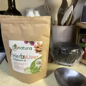 VIRAL Boldo, diente de leon, curcuma, & cardo mariano TE (Boldo, turmeric,dandelion and milk thistle TEA)24 tea bags HIGASSAN 100% Natural Healhline