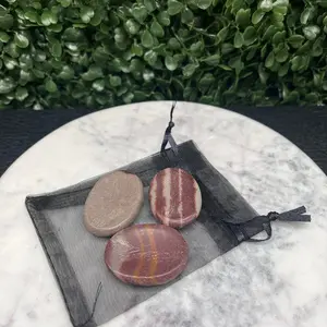 Brown Jasper Worry Stone