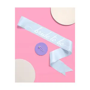 Something Blue "Bride To Be" Sash