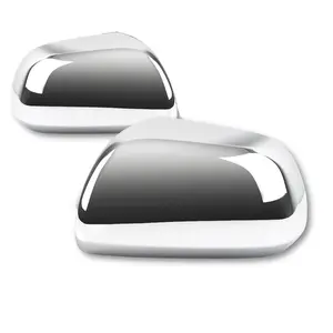 Stay Tuned Performance Pair of Chrome ABS Plastic Side Mirror Cover Cap Compatible With Toyota Tacoma Sienna Highlander