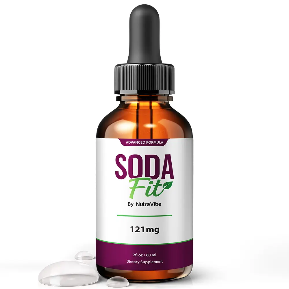 Soda Fit Drops - Advanced Natural Dietary Supplement with 121mg Proprietary Blend for Health & Wellness