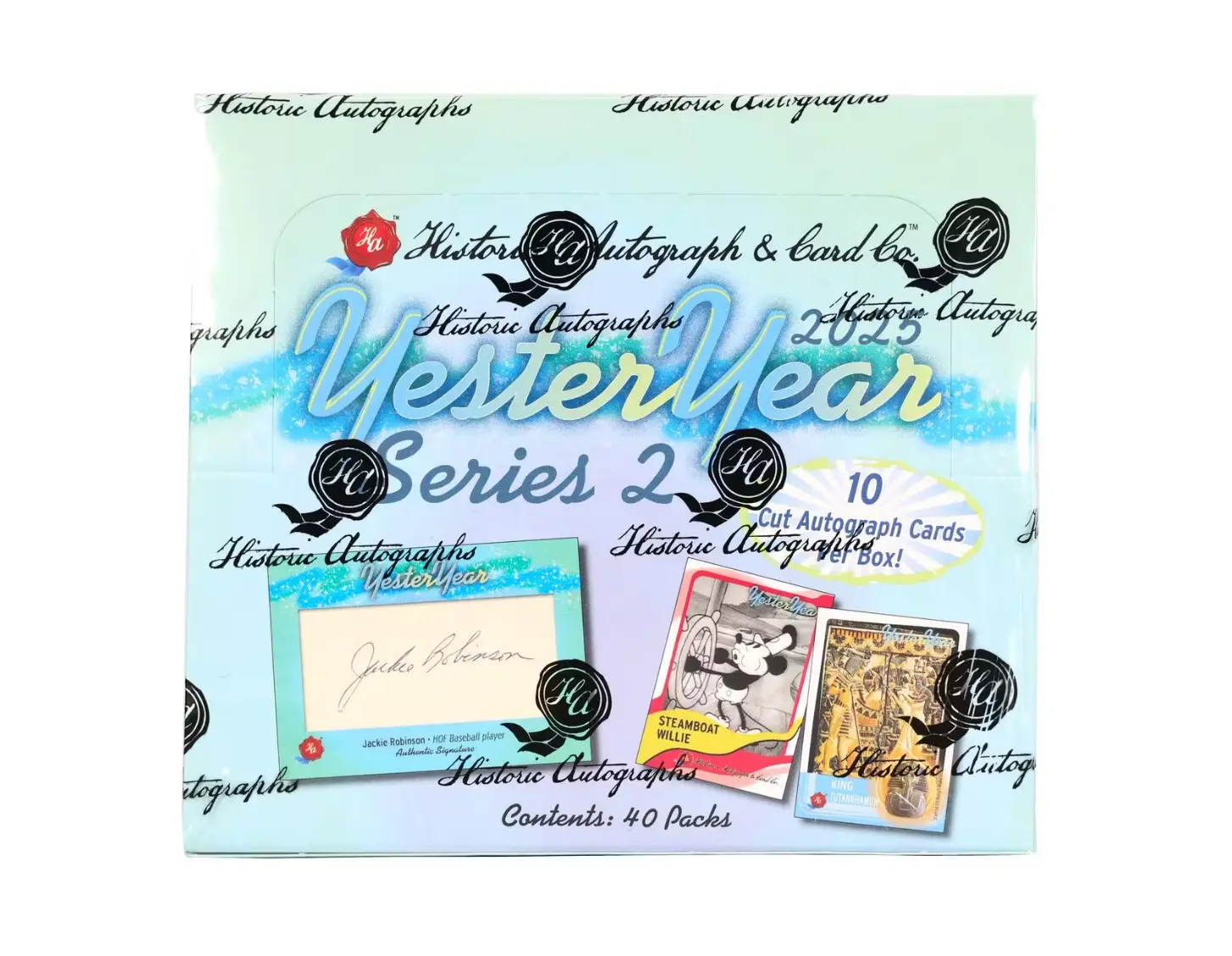 2025 Historic Autographs YesterYear Series 2 Hobby Box