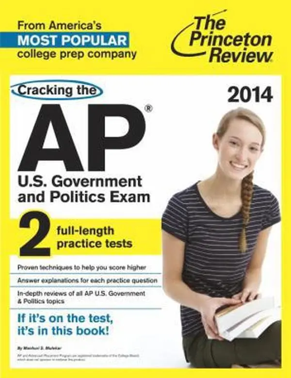 USED-The Princeton Review Cracking the Ap U.s. Government & Politics Exam 2014 by Princeton Review (Paperback)