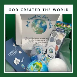 God Created The World - Faith Box for Kids