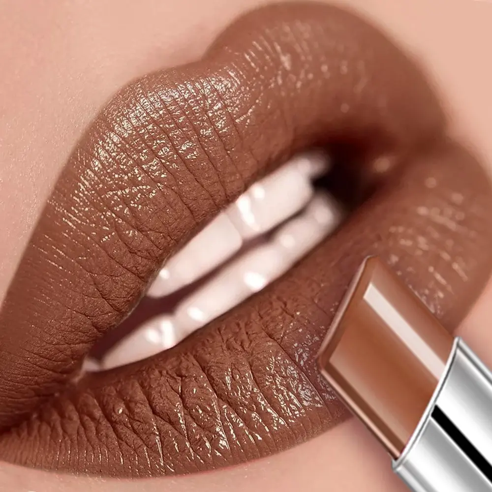 Huasurv Matte Lipstick, Soft Foggy Finish, Moisturizing Smooth Long-Lasting, Versatile for Daily Commute, Parties, Gift for Girlfriend