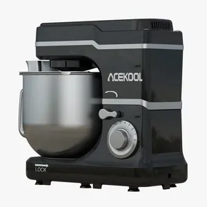 7.5QT Stand Mixer, 10-Speed Tilt-Head Kitchen Food Mixer, Stainless Steel Bowl with Dough Hook Beater & Splash-Proof Cover for Baking Cake Bread