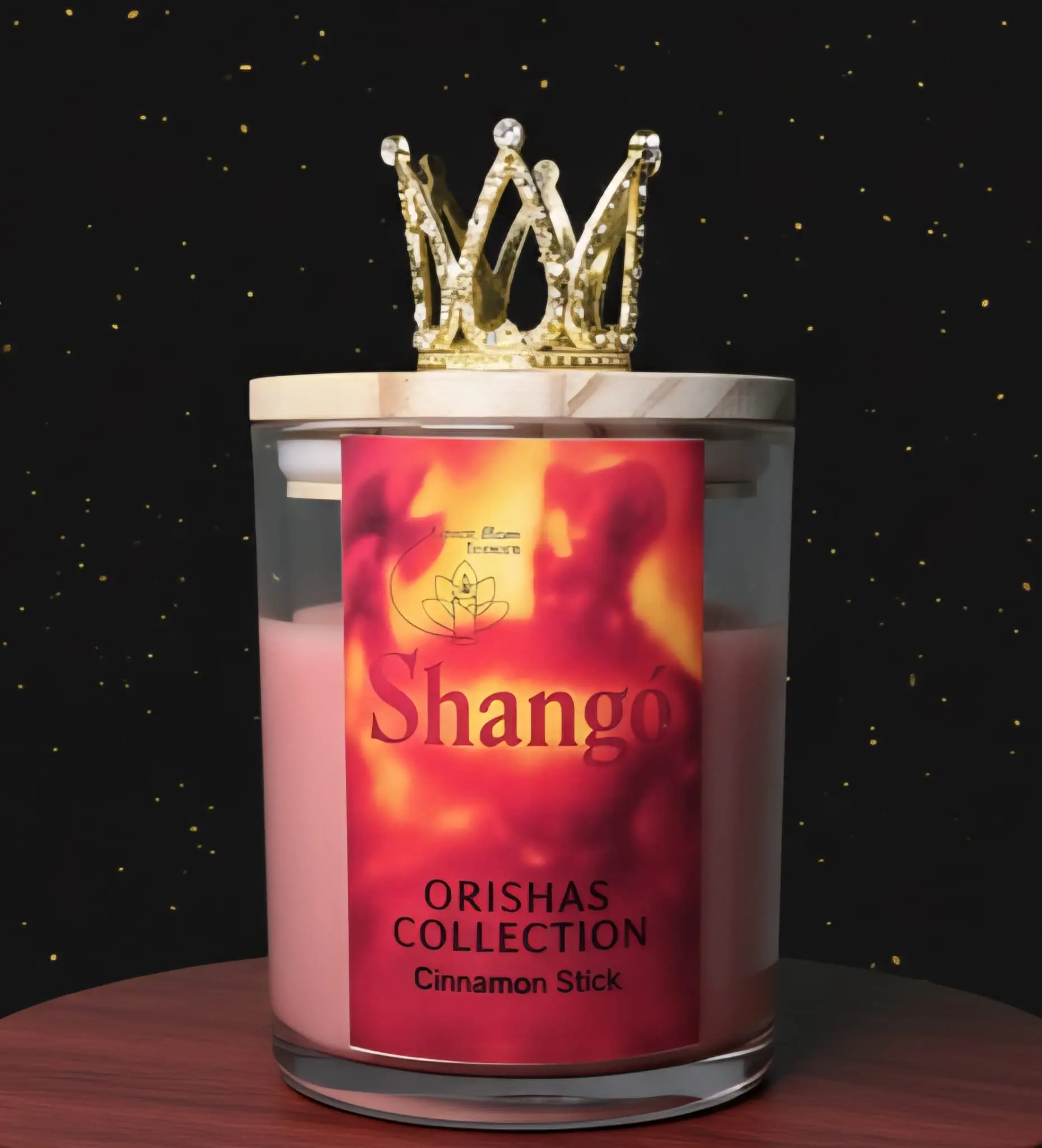 Shango Candle – Orishas Collection | Handmade Soy Wax Candle