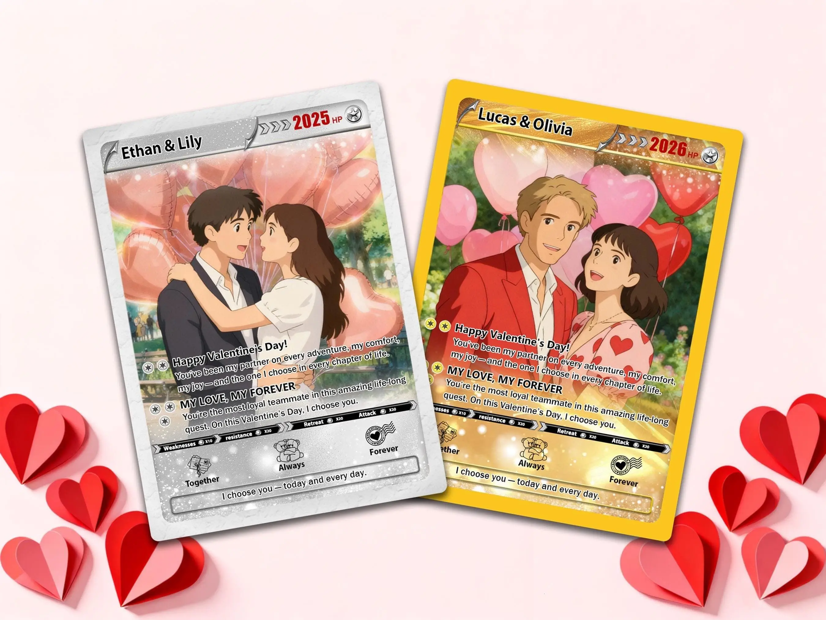 Personalized Pokemon Valentine's Day Card, Custom Anime Photo Card, Valentine Gift, Game Couple Card, Gift for Game Couples,Gift for Him/Her - TikTok Shop Personalized Pokemon Valentine's Day Card, Custom Anime Photo Card, Valentine Gift, Game Couple Card, Gift for Game Couples,Gift for Him/Her - TikTok Shop