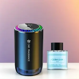 Car Fragrance Smart Aromatherapy Diffuser with USB Charging Starry Sky Effect 3 Modes 1.69 oz Essential Oil Included
