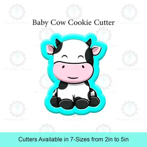 Baby Cow Cookie Cutter