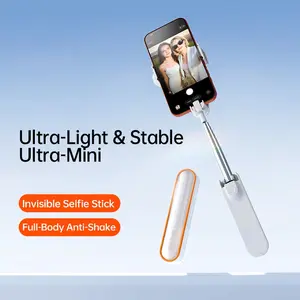 Ultra-Mini Invisible Selfie Stick, Pocket-Sized Anti-Shake, Perfect for Stunning Photos, Ideal for Travel & Daily Use