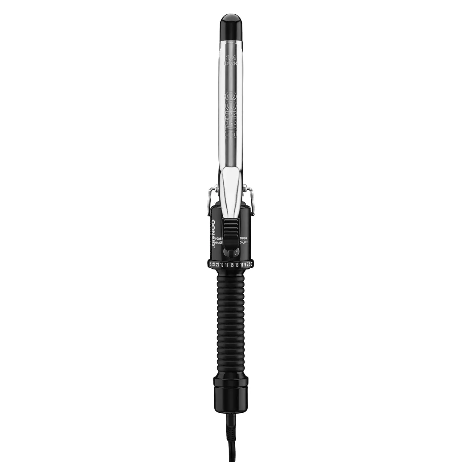 ¾-inch barrel produces tight curls – for use on short to medium hair Comfort