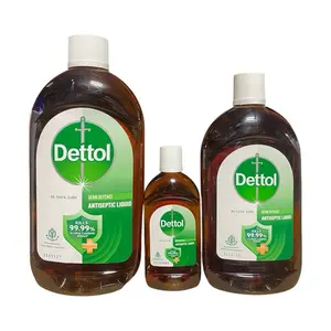 Dettol AntiSeptic Liquid Germ Defense - 1 Liter, 500mL & 125mL Bottles Household